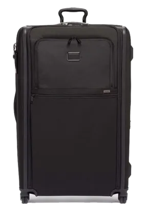 Alpha 3 Worldwide Trip Expandable 4 Wheeled Packing Case - Black