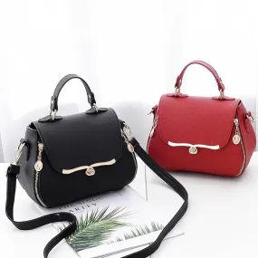 Back to College Vvsha New Sweet Ladies Handbag Ladies Fashion Elegant Bag Solid Color Matching Color Messenger Bags High Quality Shoulder Bag Top Sale