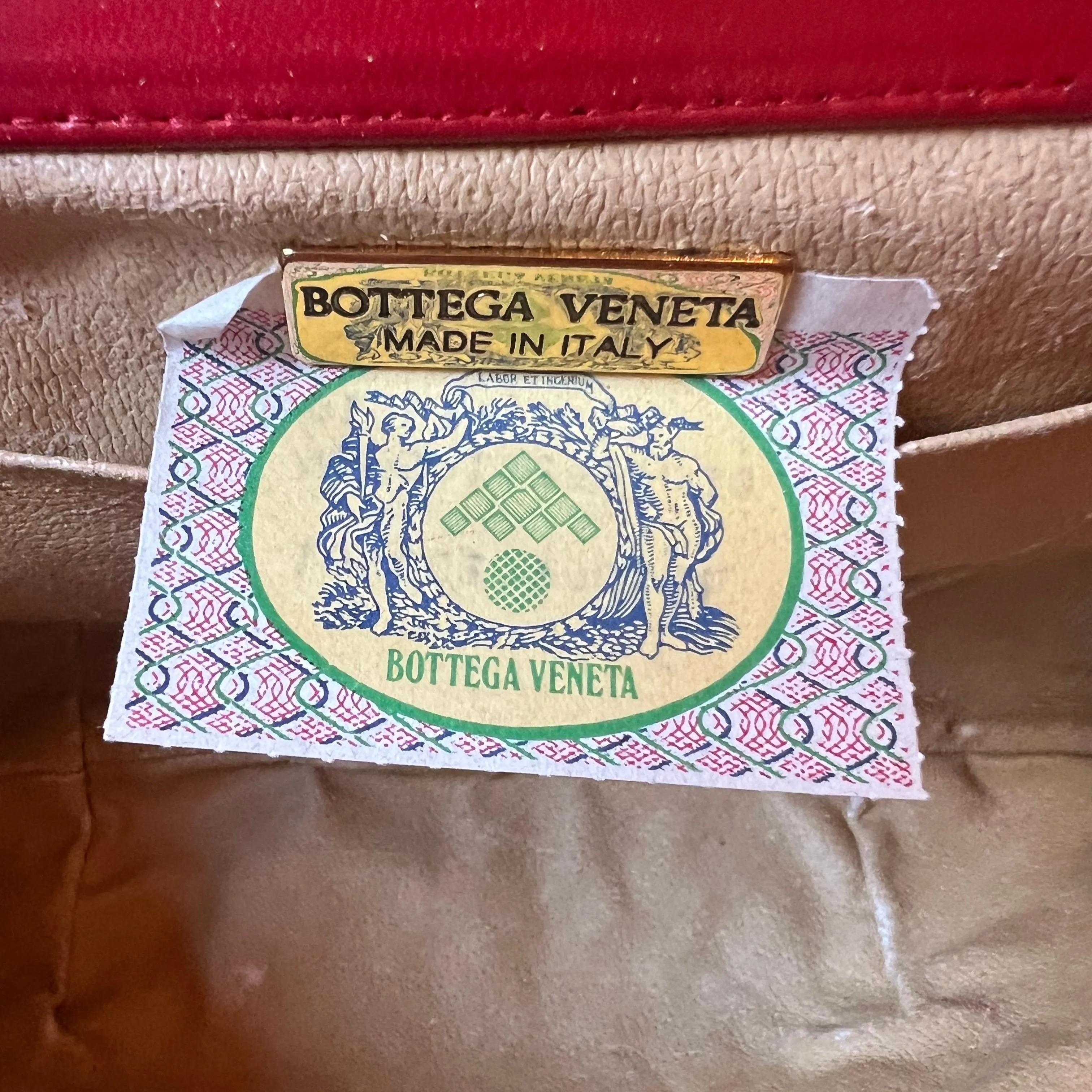 Bottega Vintage Intrecciato Clutch
