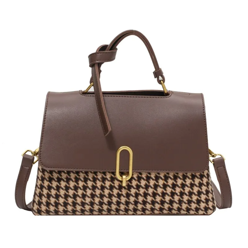 Casual Women Small Wool Handbags Fashion Designer Ladies Tote Crossbody Bags for Women Luxury Female Shoulder Messenger Bag New