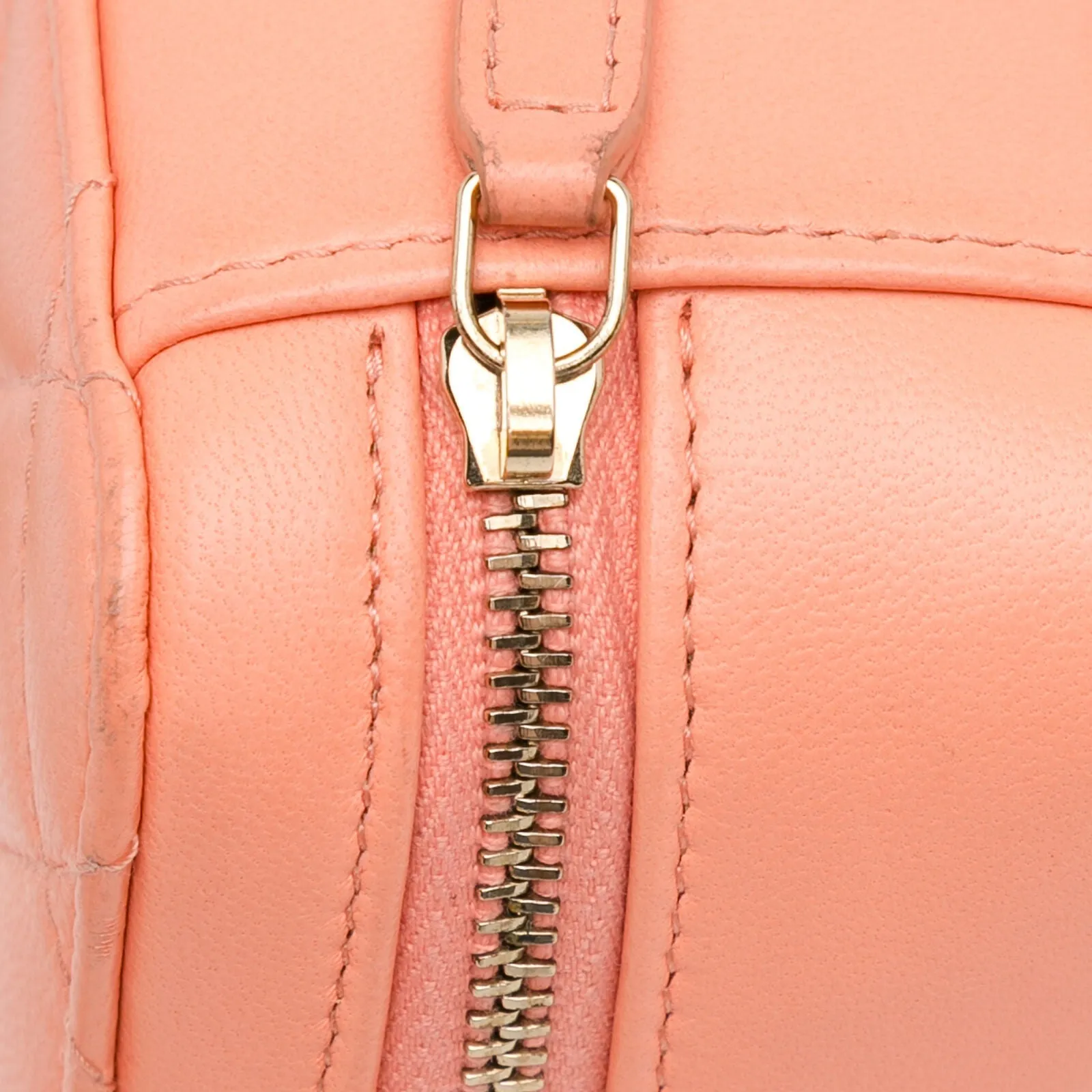 Chanel Cc Quilted Lambskin Pearl