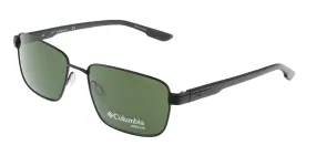COLUMBIA  C114S NEWTOWN RIDGE 002 Matte Black/G15 Rectangle Sports Sunglasses