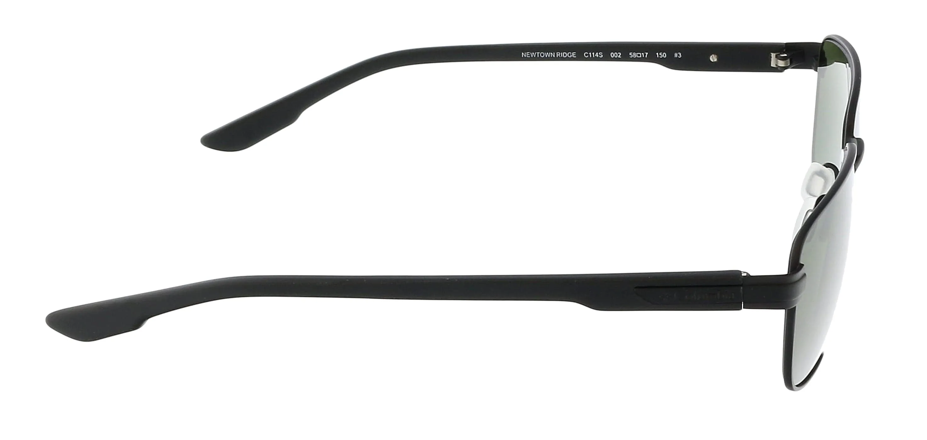 COLUMBIA  C114S NEWTOWN RIDGE 002 Matte Black/G15 Rectangle Sports Sunglasses