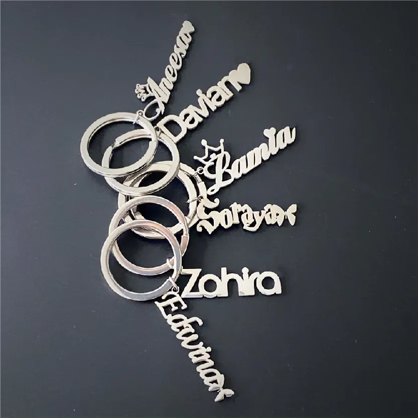 Funki Buys | Keychains | Custom Name Keyrings | Personalized Initials