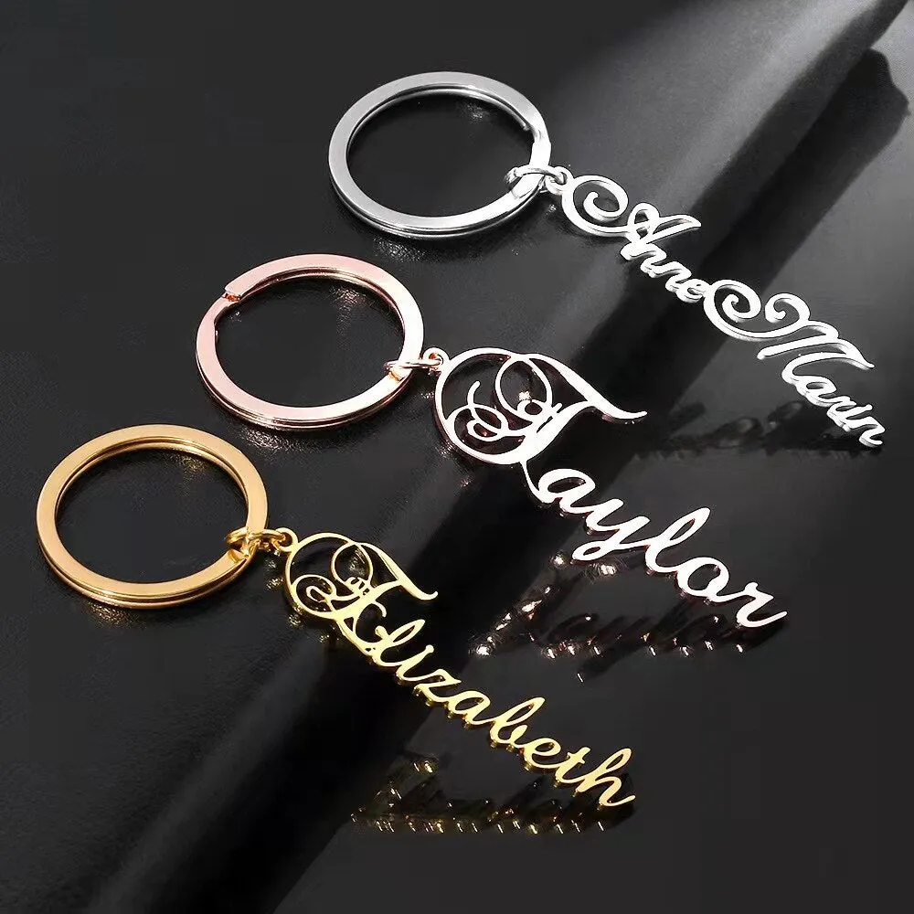 Funki Buys | Keychains | Custom Name Keyrings | Personalized Initials