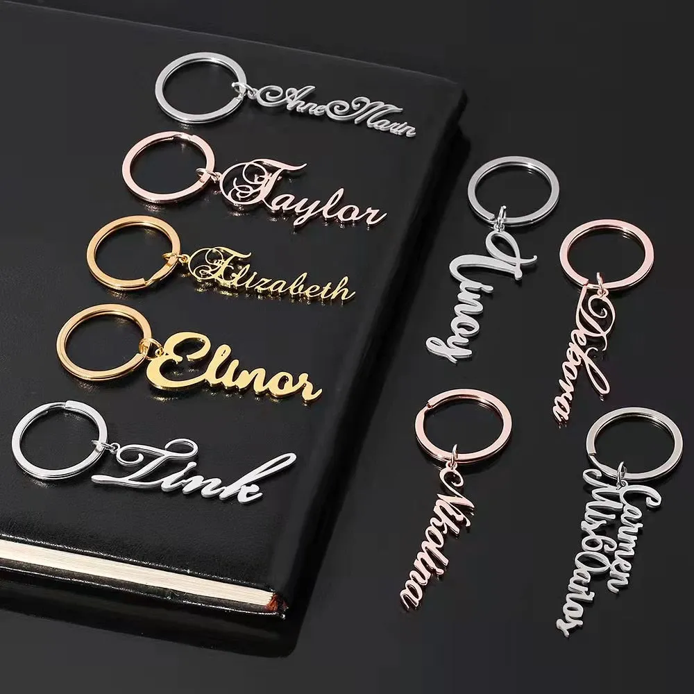 Funki Buys | Keychains | Custom Name Keyrings | Personalized Initials