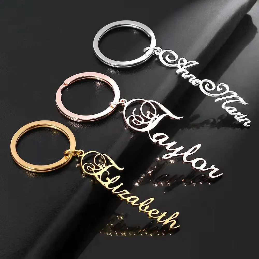 Funki Buys | Keychains | Custom Name Keyrings | Personalized Initials