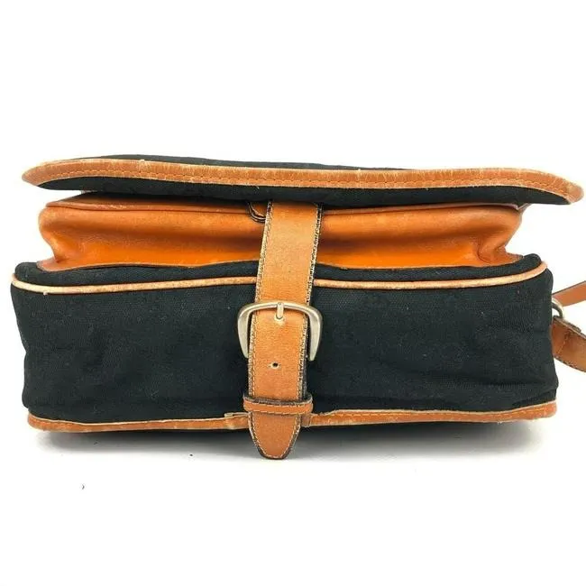 Gucci Black Guccissima Print 1955 Horse-bit Messenger