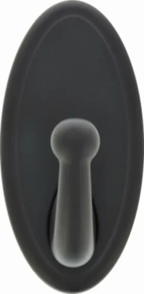 Hillman 515822 High & Mighty Small Decorative Oval Hook, Oil Rubbed Bronze,15 Lb