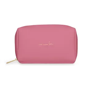 Katie Loxton T Live Love Laugh Fuchsia Pink Make Up Bag KLB934