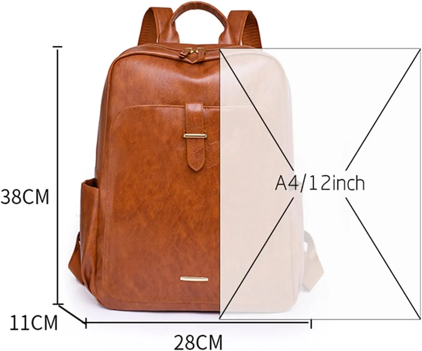 Luxury Women Backpacks Soft Leather Female Travel Shoulder Bags Backpack Fashion Bags For Womens(Blue)