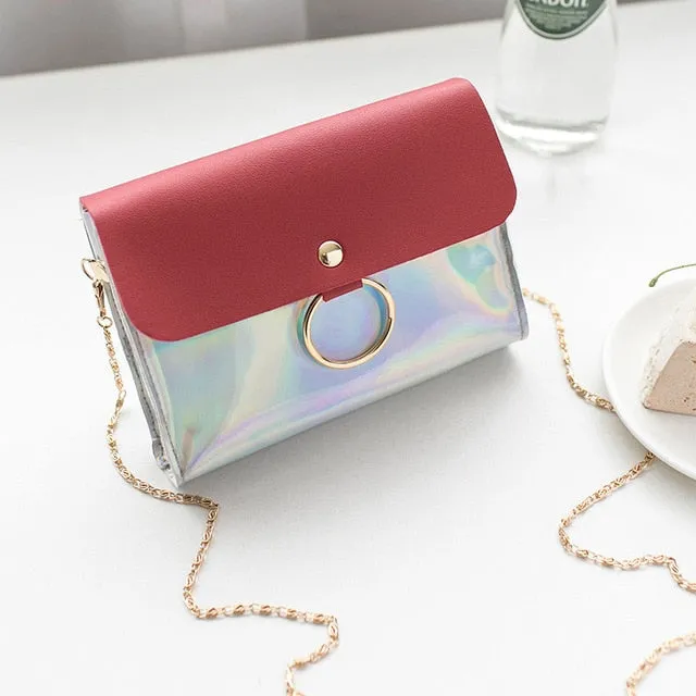 Mini PU Leather Schoulder Bags Woman's Crossbody Tassen Bag