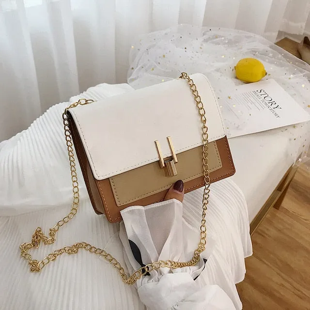 Mini PU Leather Schoulder Bags Woman's Crossbody Tassen Bag