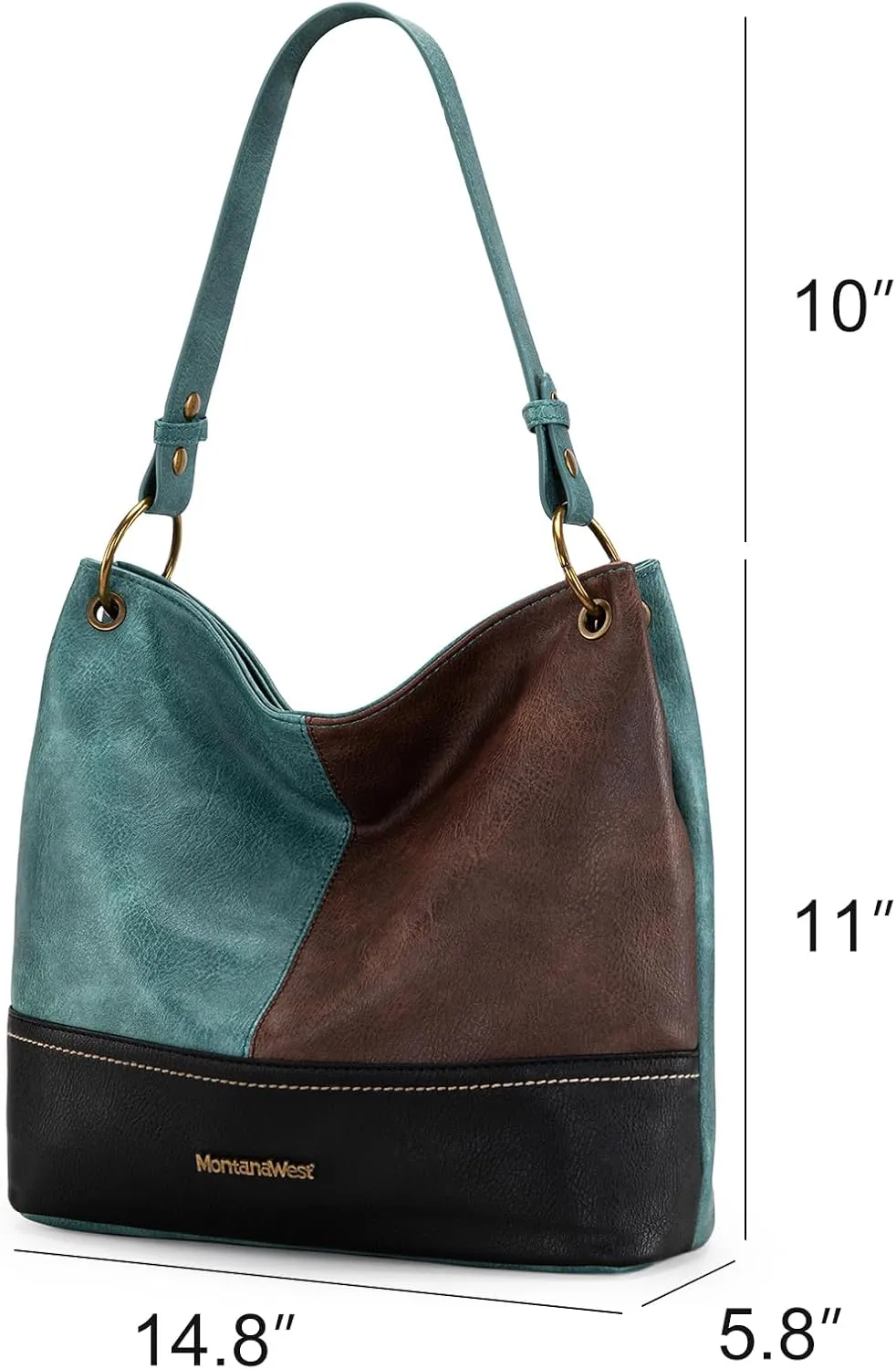Montana West Purses for Women Hobo Shoulder Handbags with Zipper