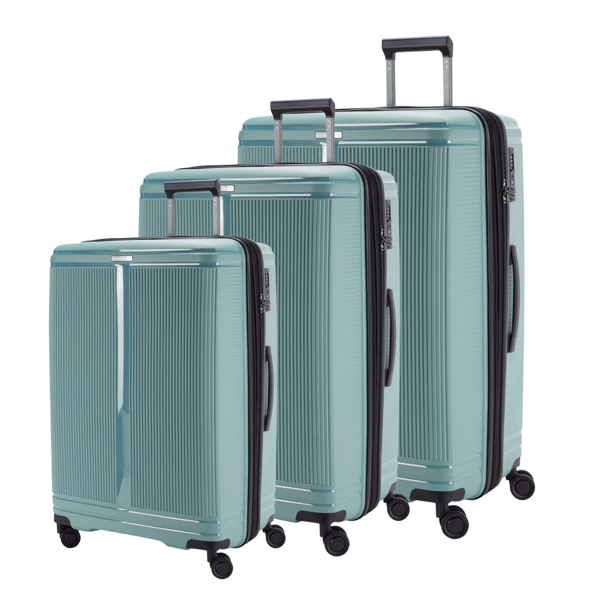 Oxford Suitcases Set of 3   Beauty Case - Red