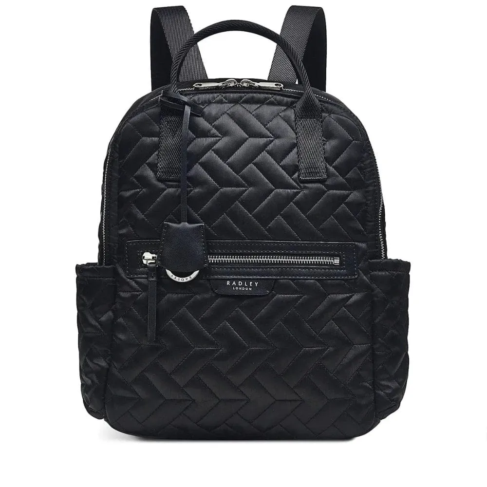 Radley Finsbury Park Medium Ziptop Backpack In Black