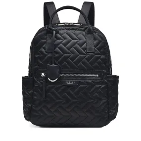 Radley Finsbury Park Medium Ziptop Backpack In Black