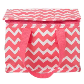 RJB Stone Chevron Lunch Bag Pink