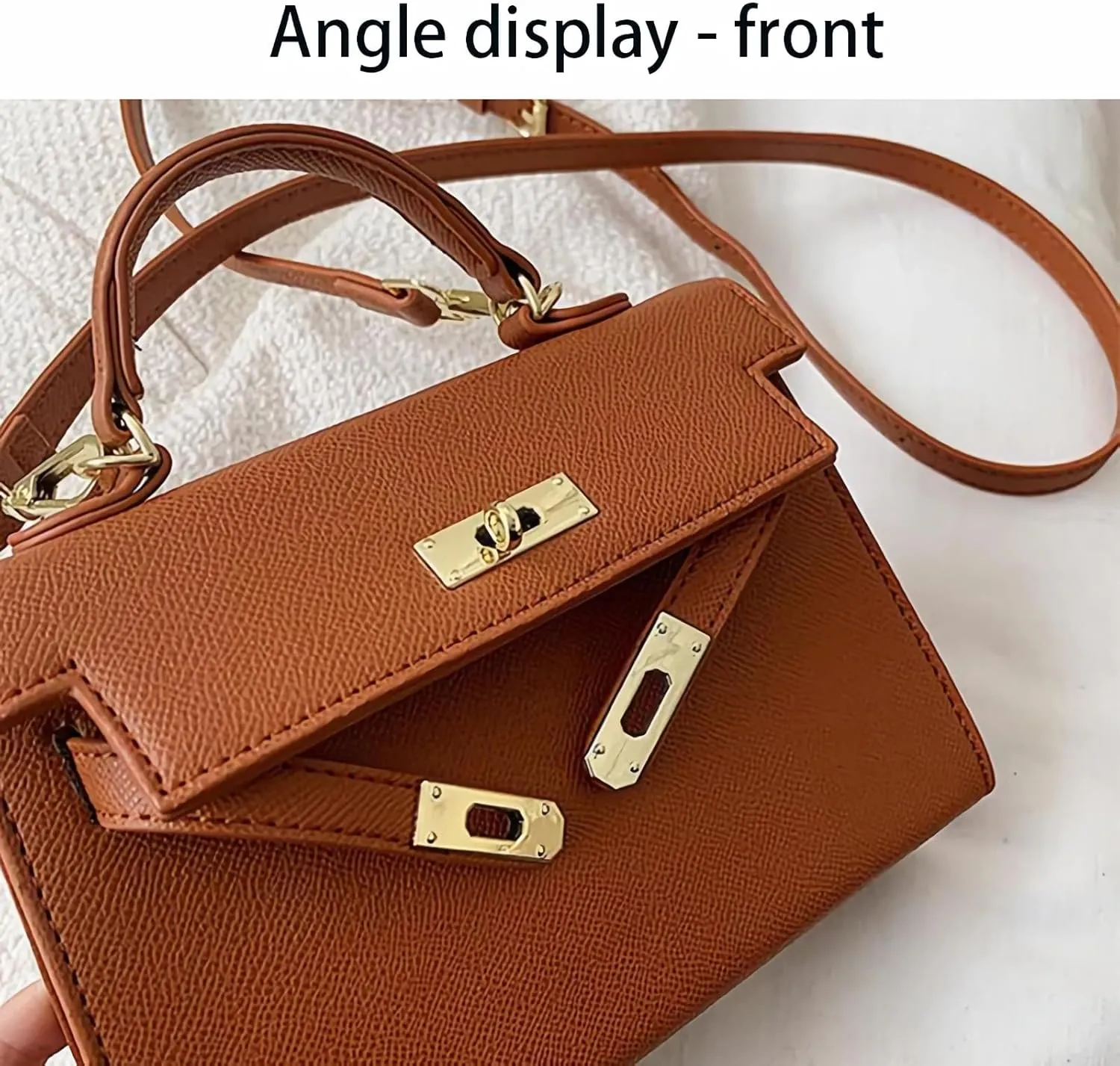 Women's adjustable shoulder straps shoulder bags and crossbody bags commuter handbags PU underarm Purses